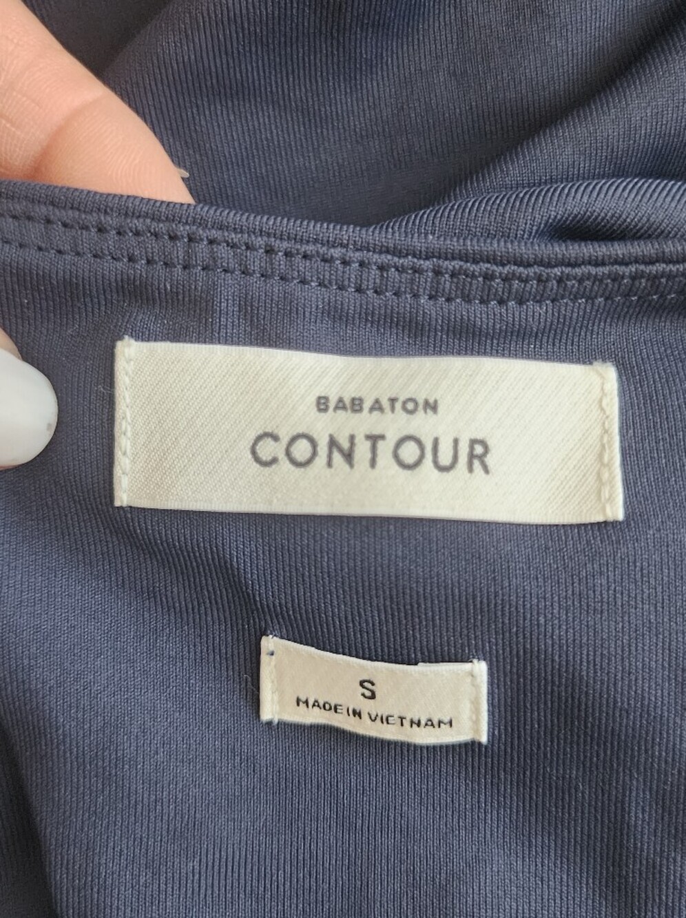 BABATON CONTOUR RUCHED RACEBACK IN BLUE MINI DRESS WOMENS SIZE SMALL - Picture 5 of 16